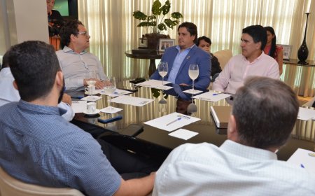 Presidente e vice da FPA, deputados Eduardo Fortes e Junior Geo, reúnem-se com empresários do setor produtivo