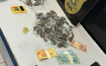 Denarc prende motorista de aplicativo que fazia distribuição de “drogas potentes” em Palmas