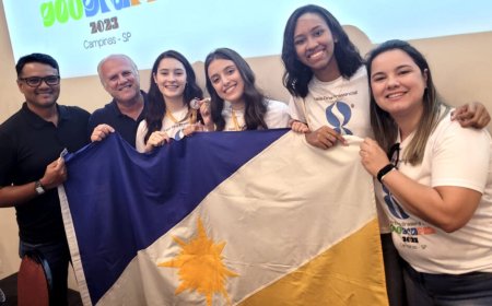 Estudantes de Gurupi são premiadas em São Paulo na Olimpíada Brasileira de Geografia