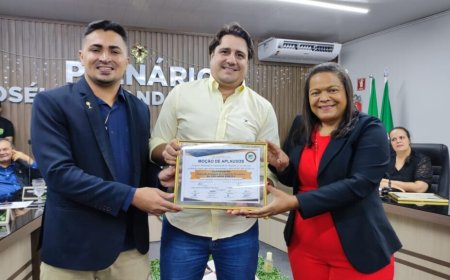 Moção de Aplausos: Dep. Eduardo Fortes é homenageado em Figueirópolis pelos serviços prestados à comunidade