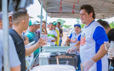 Incentivador do esporte, dep. Eduardo Fortes atende milhares de pessoas em sua barraca na Copa do Craque