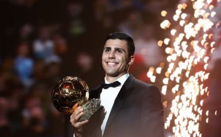 Sem a presença da comitiva do Real Madrid, em meio a polêmica, Rodri é eleito melhor jogador do Mundo.