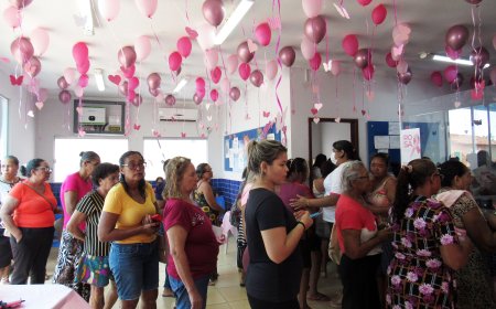 Ação da campanha Outubro Rosa 2024 é realizada em Cariri do Tocantins pela Secretaria Municipal de Saúde