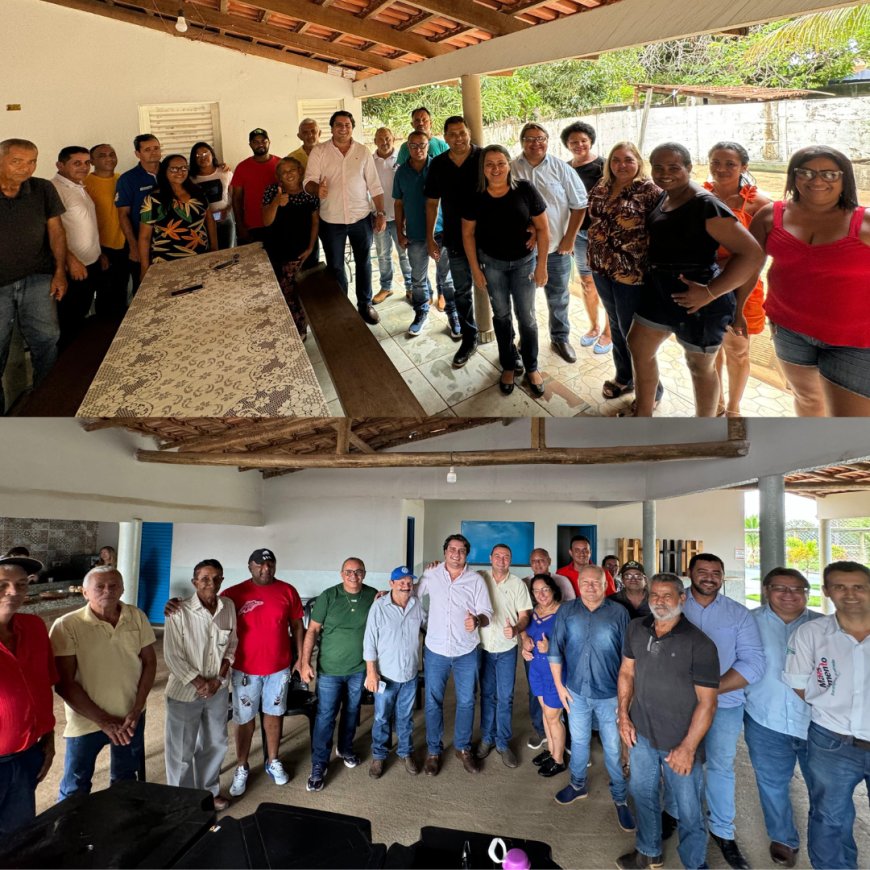 Deputado Eduardo Fortes reforça apoio ao sul do Tocantins em visitas a Araguaçu e Sandolândia