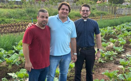 Horta Comunitária de Alvorada se torna referência na região