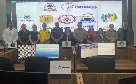 Envolvendo mais de 500 agentes de segurança, Operação Enem 2024 tem saldo positivo no Tocantins