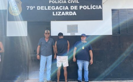 Em Lizarda, Polícia Civil prende foragido da Justiça do Maranhão