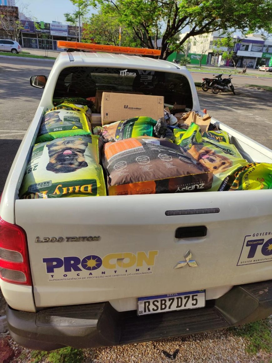 Operação Agropet: Procon Tocantins divulga balanço