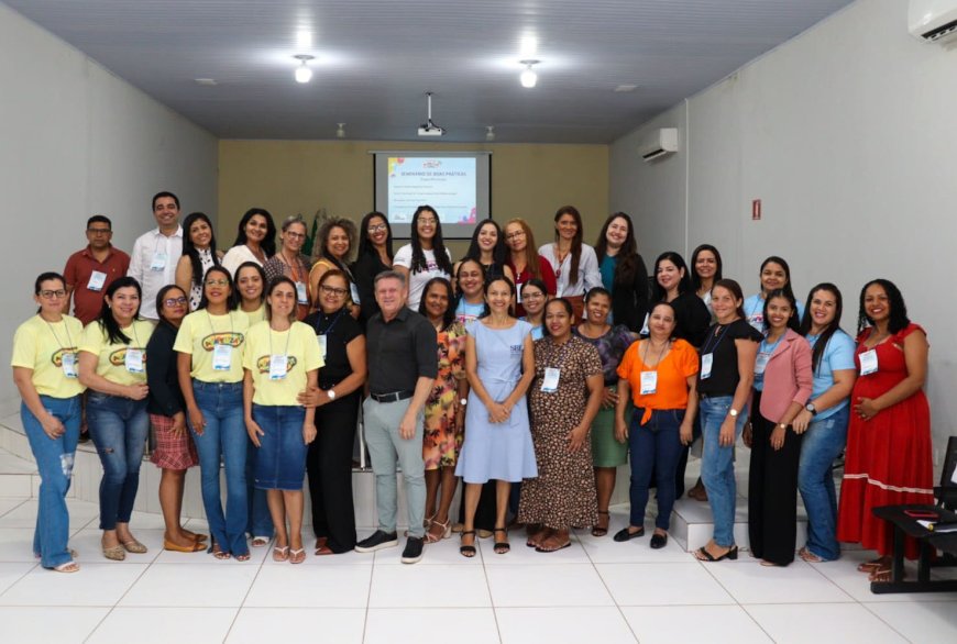 Seminário Intermunicipal de Boas Práticas dos professores da 1ª fase do Ensino Fundamental é realizado em Cariri do Tocantins