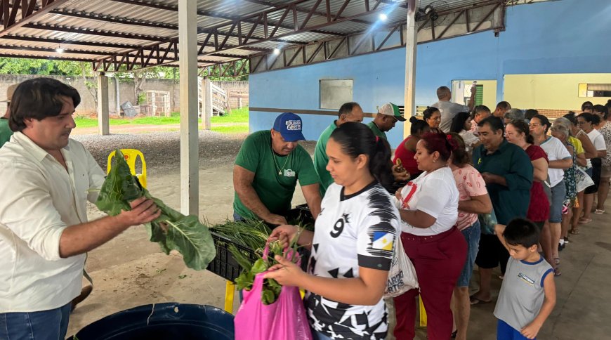 Deputado Eduardo Fortes Retoma Projeto da Horta Comunitária em Sucupira