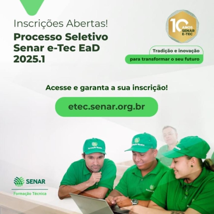 Sindicato Rural de Gurupi, em parceria com Faet/Senar e Deputado Eduardo Fortes, anunciam curso Técnico em Zootecnia gratuito com vagas limitadas