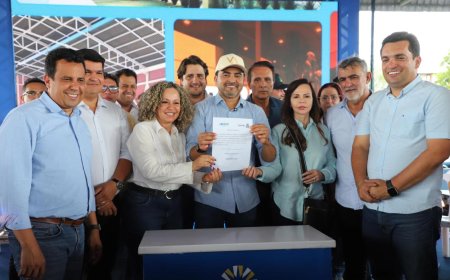 Amélio Cayres celebra anúncio da construção da Escola de Tempo Integral em Gurupi