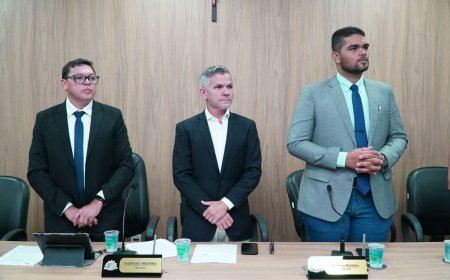 Vice-prefeito, Adailton Fonseca, participa da abertura dos trabalhos legislativos e destaca harmonia dos poderes