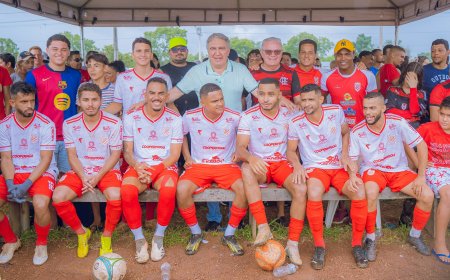 Vice-governador Laurez Moreira parabeniza o Vilanova de Gurupi e destaca a Copa do Craque como referência estadual