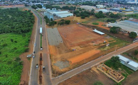 Prefeitura inicia preparação do local e montagem da megaestrutura do Carnaval de Gurupi 2025