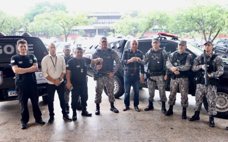 Seciju entrega novas viaturas para o Sistema Penal do Tocantins