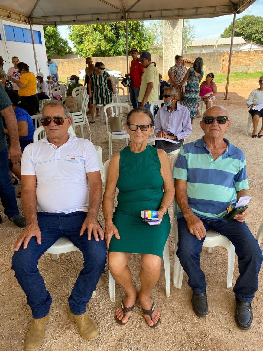 Pacientes de Jaú do Tocantins são atendidos pelo projeto “Olhar Atento” e agradecem apoio de liderança local