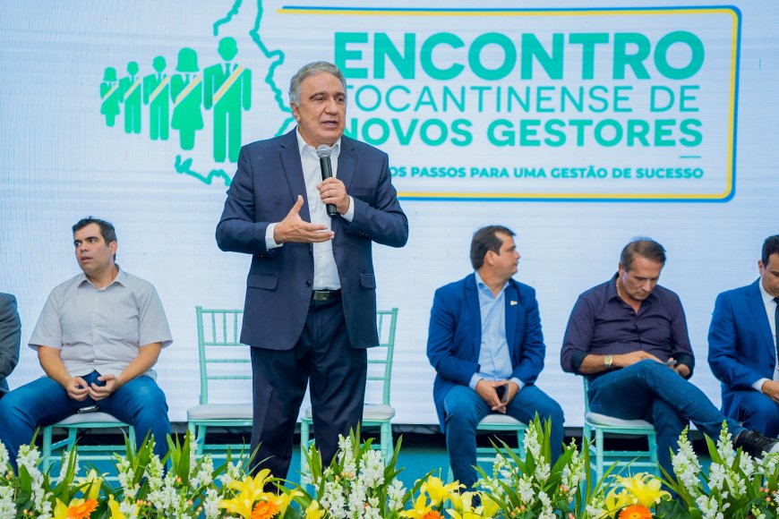Vice-governador Laurez Moreira participa do 2º Encontro Tocantinense de Novos Gestores