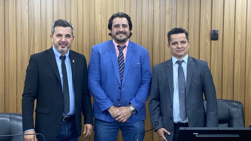 Eduardo Fortes é eleito presidente da Comissão de Agricultura da Aleto; Jorge Frederico assume vice-presidência