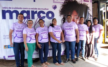 A Prefeitura de Cariri do Tocantins, por meio da Secretaria Municipal de Saúde, iniciou nesta terça-feira, 18/03, a programação especial para as ações internas da campanha Março Lilás – 2025, em divulgação ao mês de conscientização sobre a saúde feminina, com foco na prevenção contra o câncer de colo do útero.
