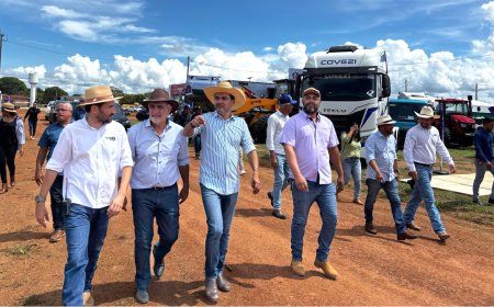 Em Peixe, governador Wanderlei Barbosa participa da abertura da maior feira de agronegócio da região sul do Tocantins