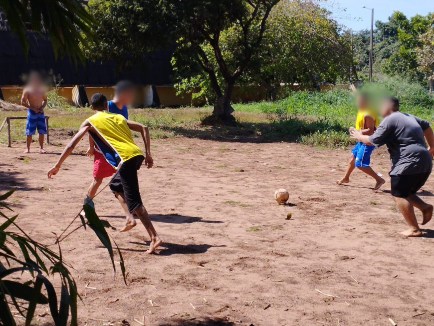 Jovens e adolescentes do Sistema Socioeducativo participam de atividades em alusão à páscoa