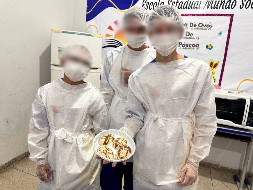 Jovens e adolescentes do Sistema Socioeducativo participam de atividades em alusão à páscoa