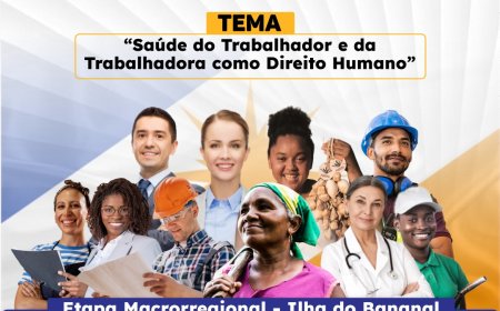 Gurupi sedia nesta terça-feira etapa macrorregional da 4ª Conferência Estadual de Saúde do trabalhador e da trabalhadora