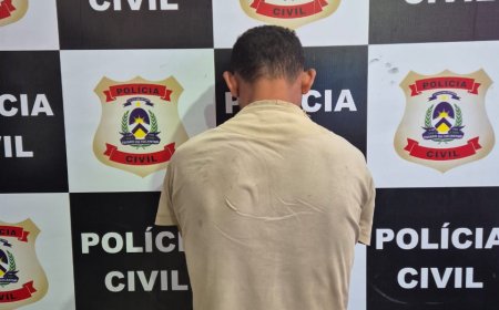 Homem foragido da Justiça por estupro é preso pela Polícia Civil em Silvanópolis
