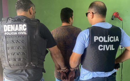 Em Araguaína, ação integrada entre Polícias Civis de Goiás e Tocantins resulta na prisão de foragido da justiça por tráfico de drogas