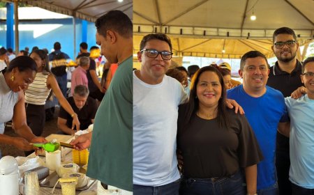 Vereadora Célia Lima comemora a inauguração da Feira do Agricultor, com apoio da Prefeitura de Gurupi e deputado Eduardo Fortes