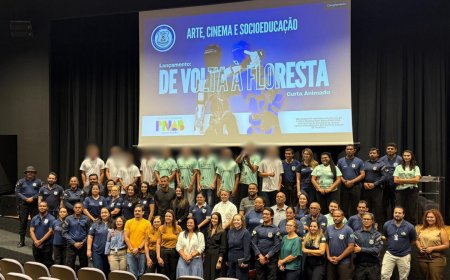 Socioeducandos do Ceip-sul produzem curta-metragem em stop motion e exibem obra em cinema local