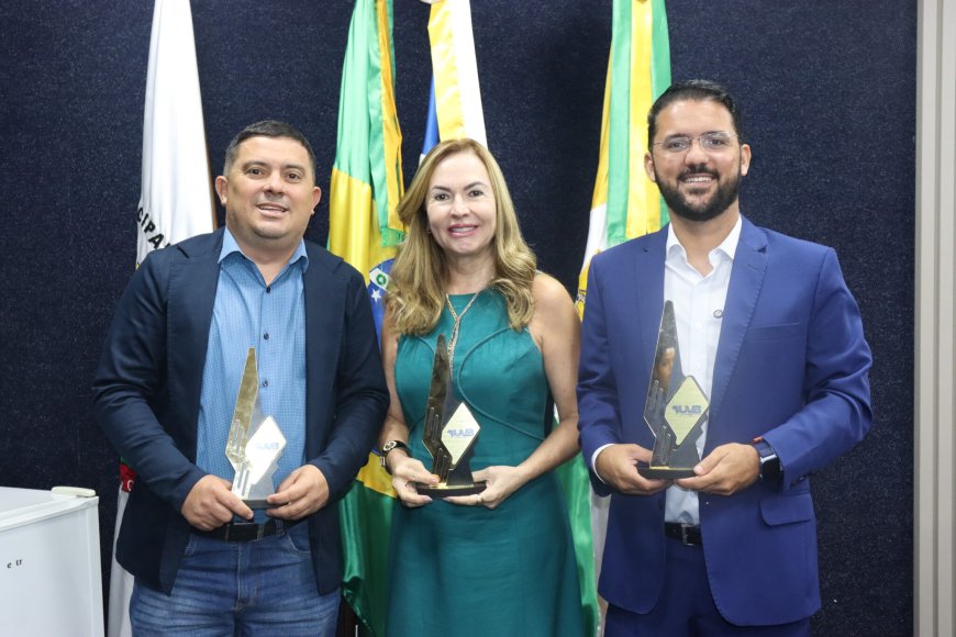 Vereadores de Gurupi recebem Troféu Destaque Nacional da UVB por projetos que mostram o poder da boa política na vida das pessoas