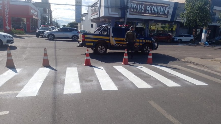 Prefeitura de Gurupi avança em melhorias no trânsito e entrega 30km de nova sinalização horizontal