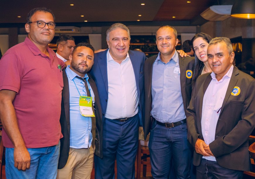 Vice-governador Laurez Moreira encontra prefeitos tocantinenses durante a XXVI Marcha a Brasília em Defesa dos Municípios
