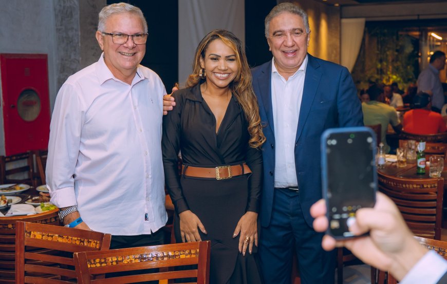 Vice-governador Laurez Moreira encontra prefeitos tocantinenses durante a XXVI Marcha a Brasília em Defesa dos Municípios