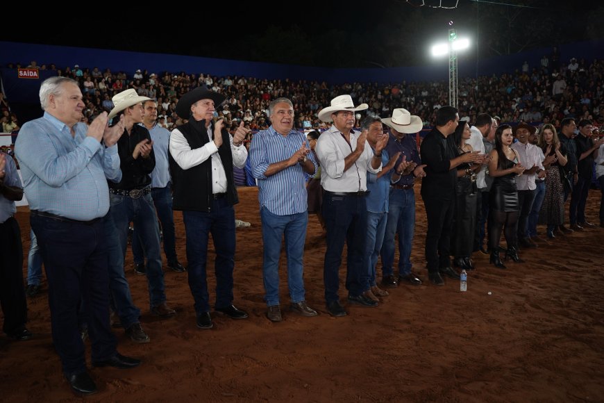 Laurez reforça compromisso com o agro durante abertura oficial da ExpoGurupi, símbolo de tradição e desenvolvimento no Tocantins