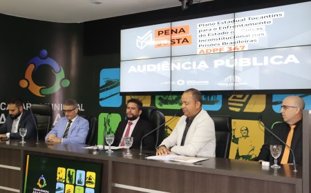 Seciju e Poder Judiciário realizam audiências públicas em Palmas, Gurupi e Araguaína para elaboração do Plano Estadual Pena Justa