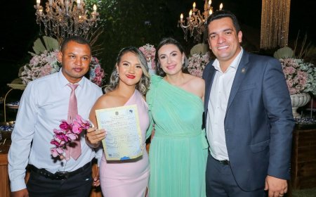 No dia dos namorados, Instituto Gratidão Tocantins realiza sonho de 100 casais na 3ª edição do Casamento Comunitário em Gurupi