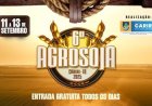 Programação da 6ª Agrosoja da cidade de Cariri do Tocantins é divulgada pela Prefeitura Municipal