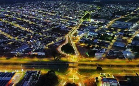Gurupi conclui projeto 100% LED e executa 41 novas obras de iluminação pública em 2025
