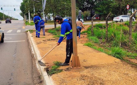Limpeza na Avenida Siqueira Campos garante organização, segurança e beleza à via