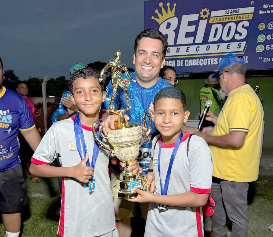 Projeto social do deputado Gutierres Torquato atende mais de 500 crianças e leva Escolinha Gratidão Tocantins à primeira final interestadual